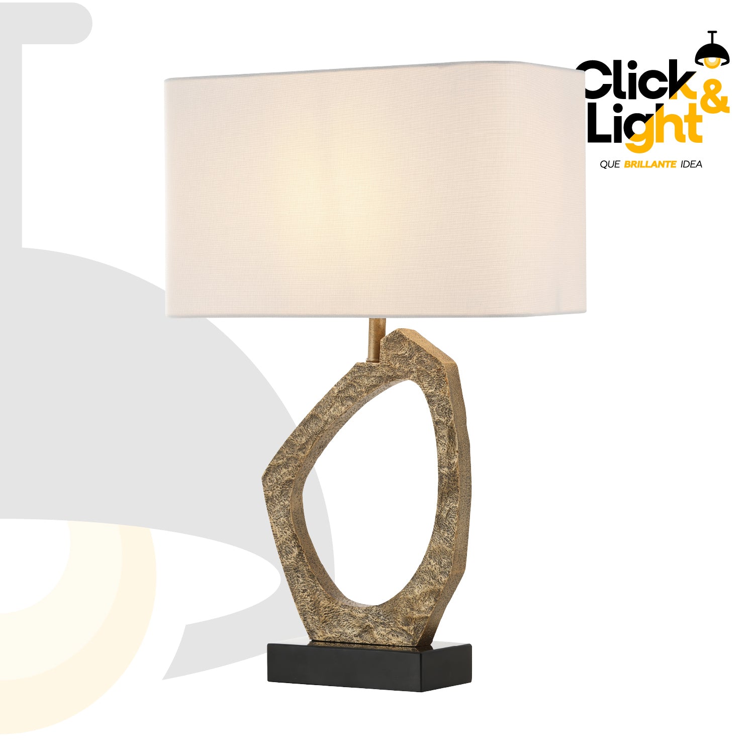 Lámpara De Mesa Estilo Contemporáneo