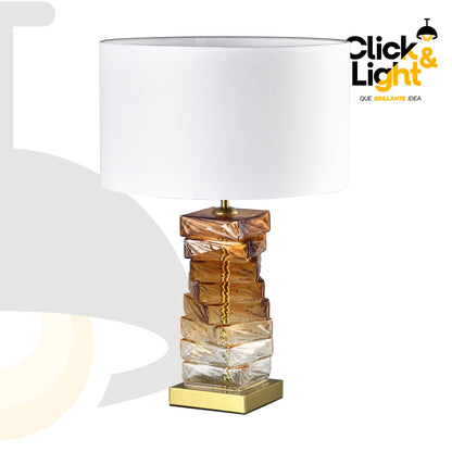 Lámpara De Mesa Elysia Estilo Contemporáneo