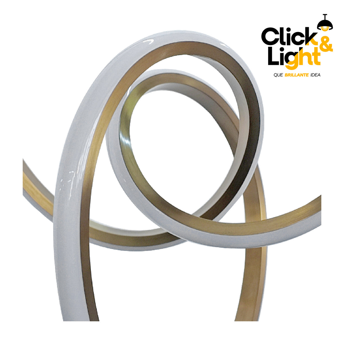 Lámpara de Mesa Angelica Led Estilo Moderno Dorado
