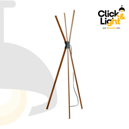 Lámpara De Pie Estilo Minimalista