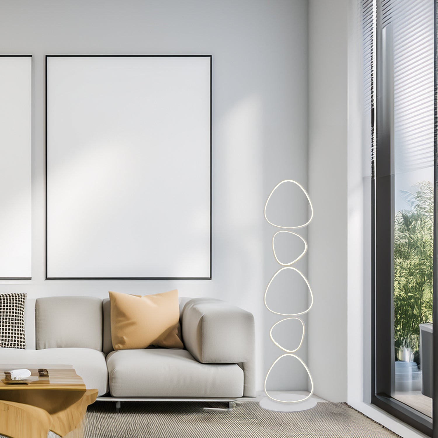 Lámpara de Pie Estilo Minimalista