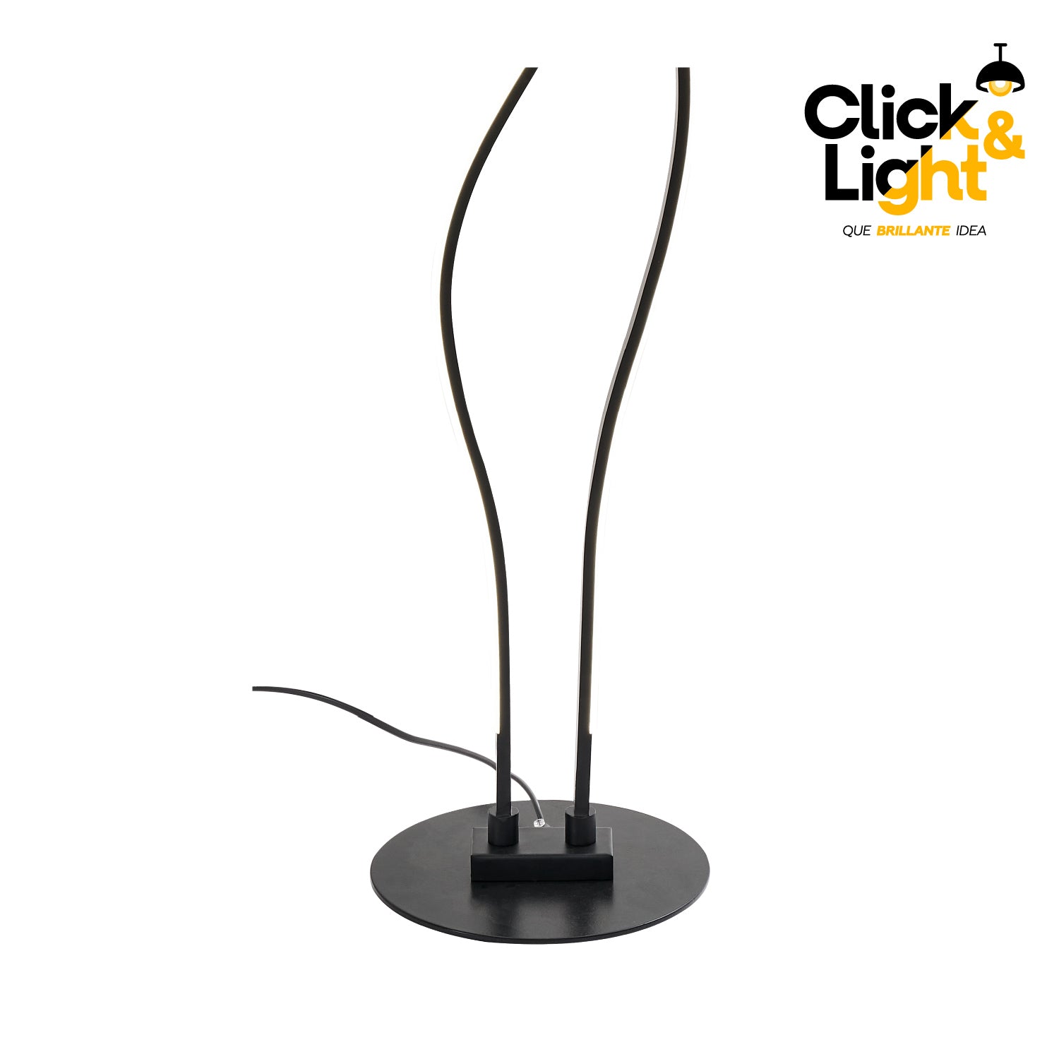 LÁMPARA DE PIEPARAMONT MINIMALISTA NEGRO MATE