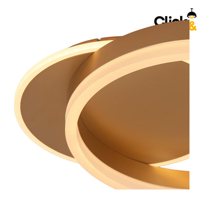 Plafón Orbe Estilo Contemporáneo