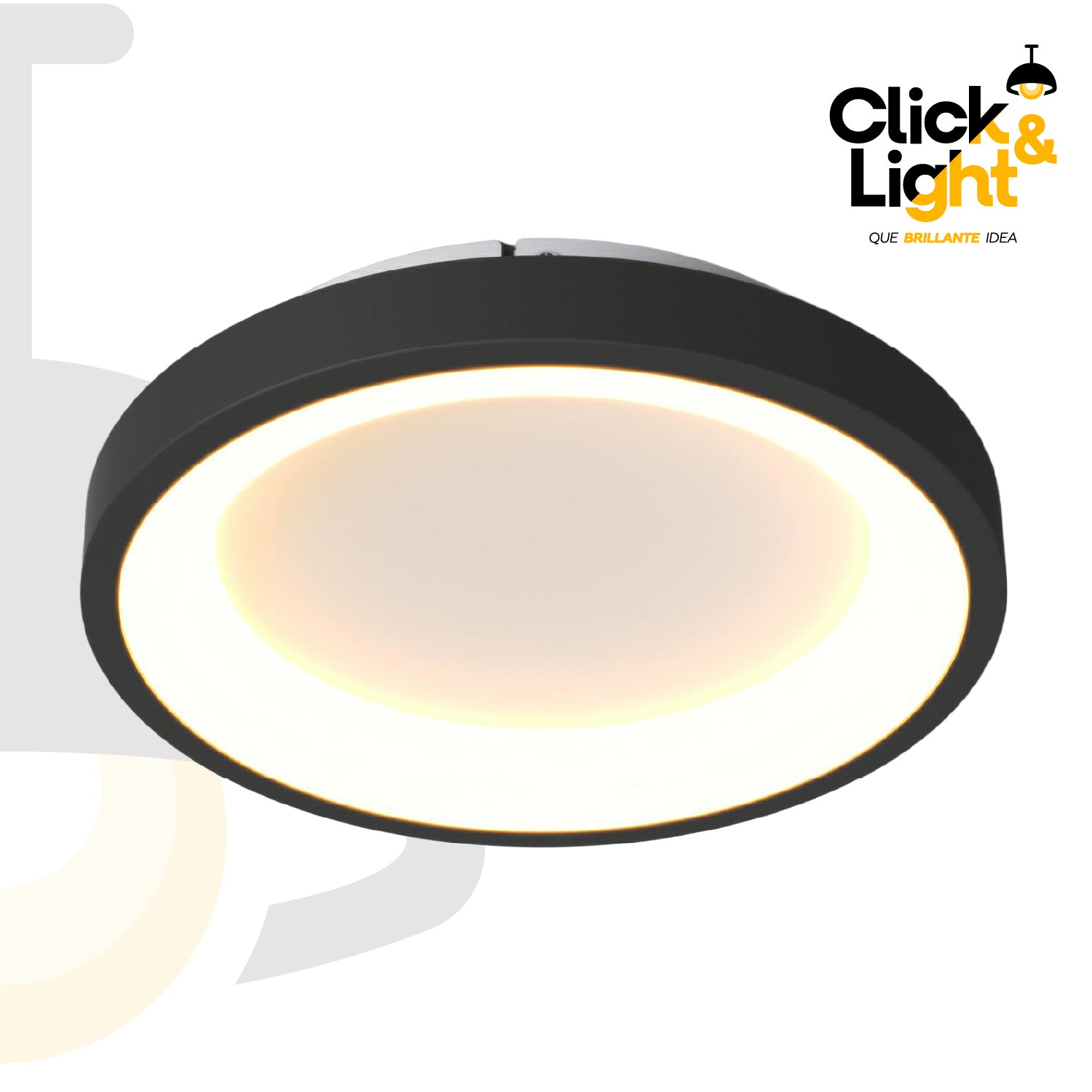 Plafón Aro Estilo Minimalista