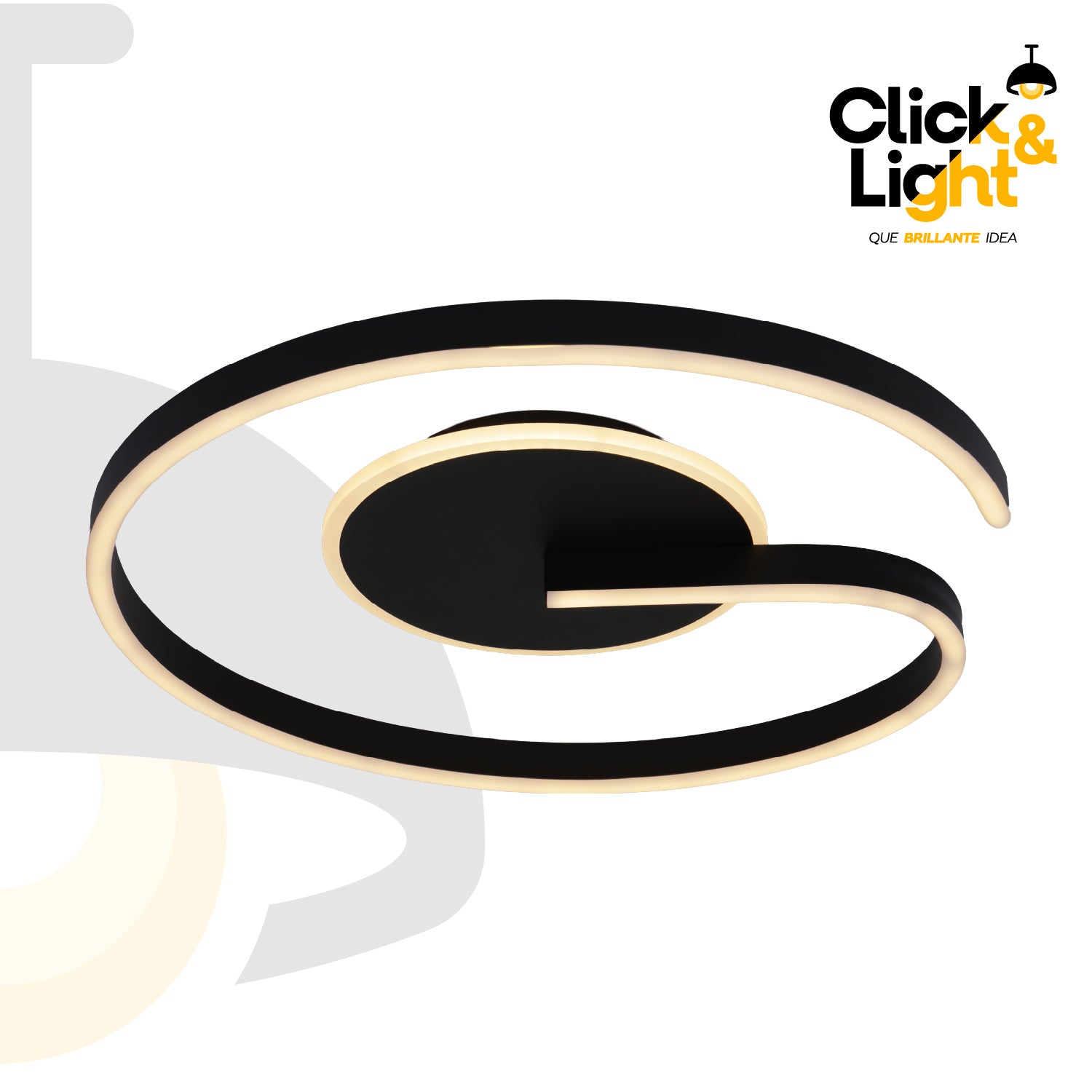 Plafón Eclipse Estilo Minimalista