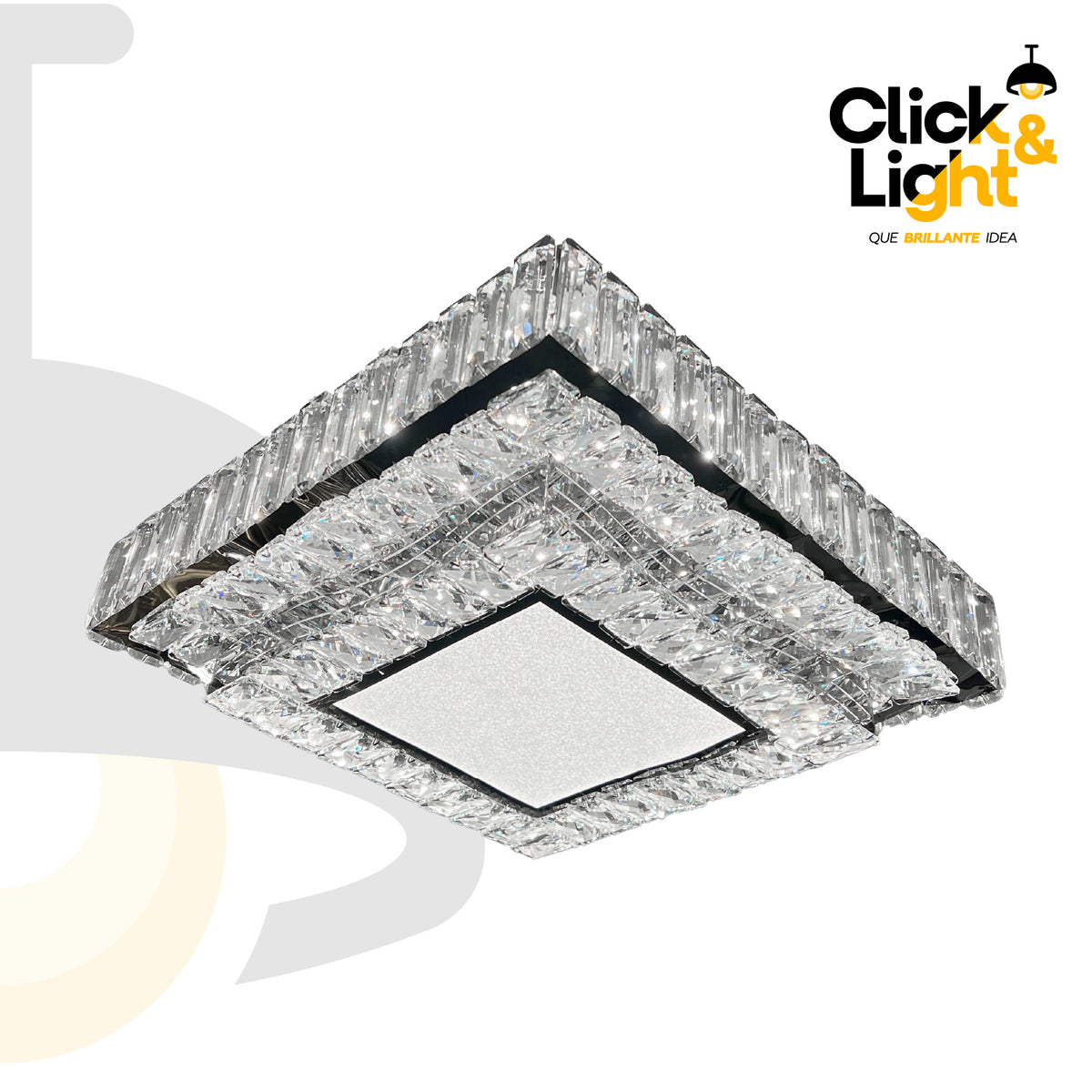 Plafón Calix Moderno · Click & Light México