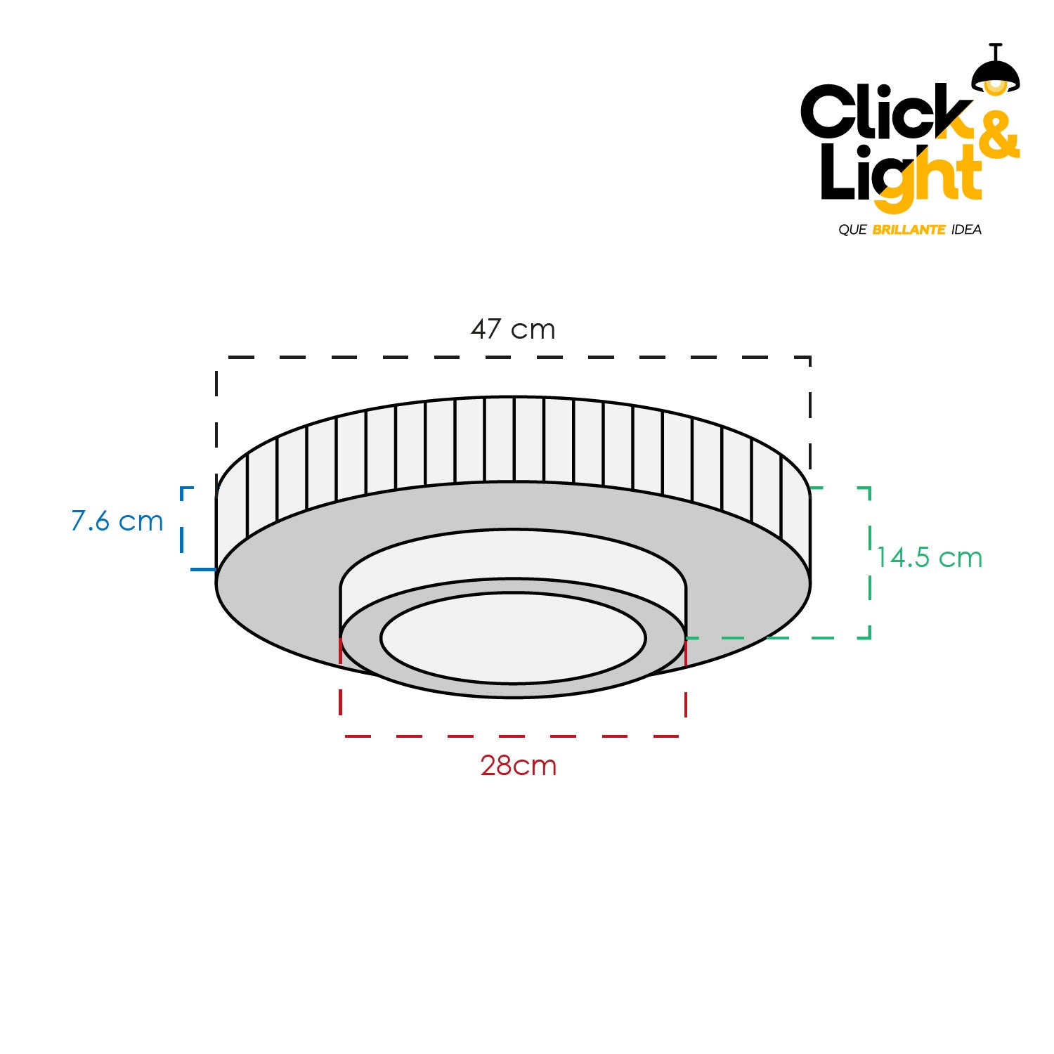 Plafón Estilo Moderno