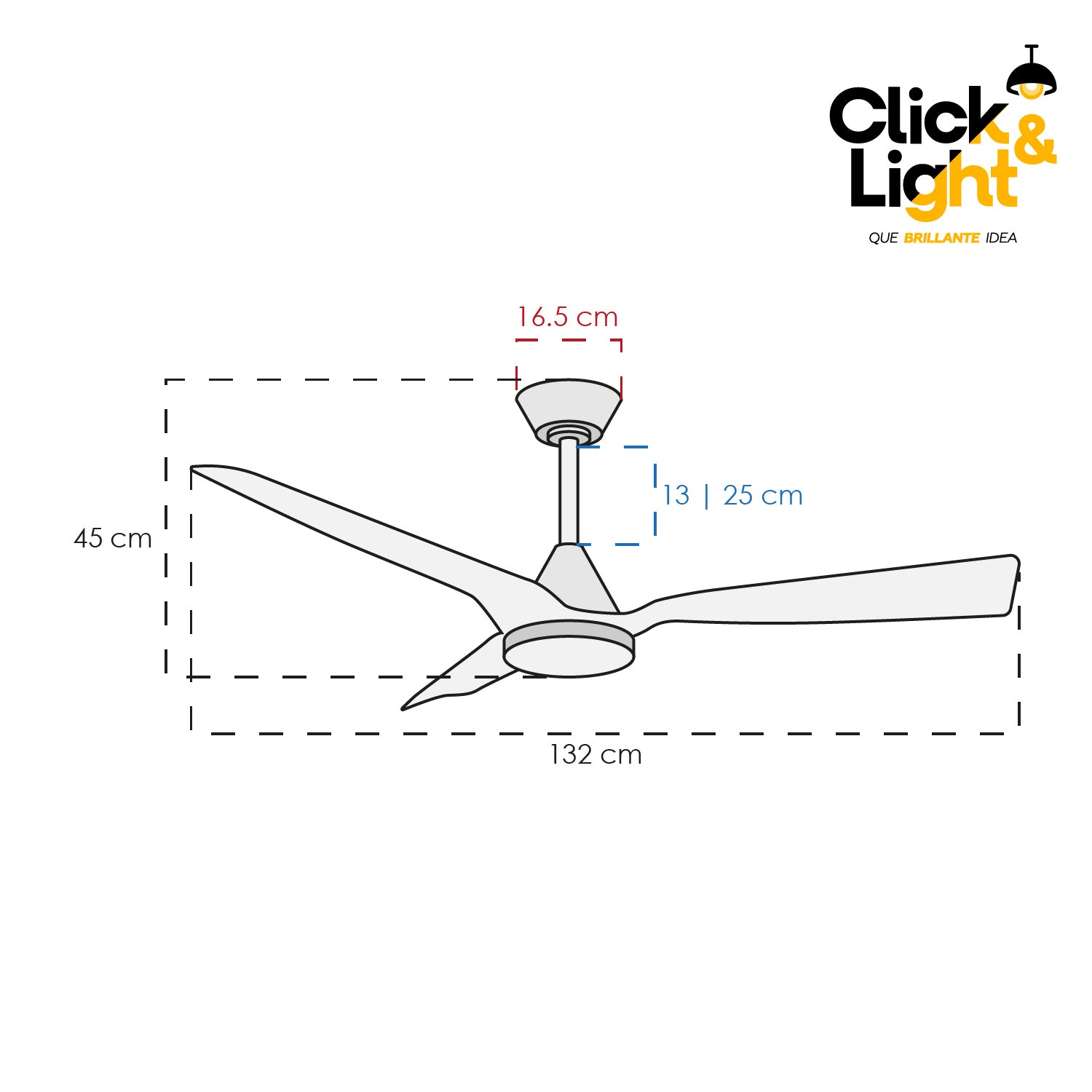 Ventilador Aiven Estilo Contemporáneo