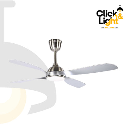 Ventilador Aero Contemporáneo - Click & Light México