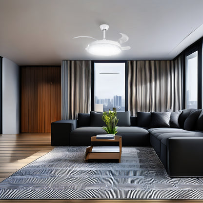 Ventilador Sereno Estilo Contemporáneo