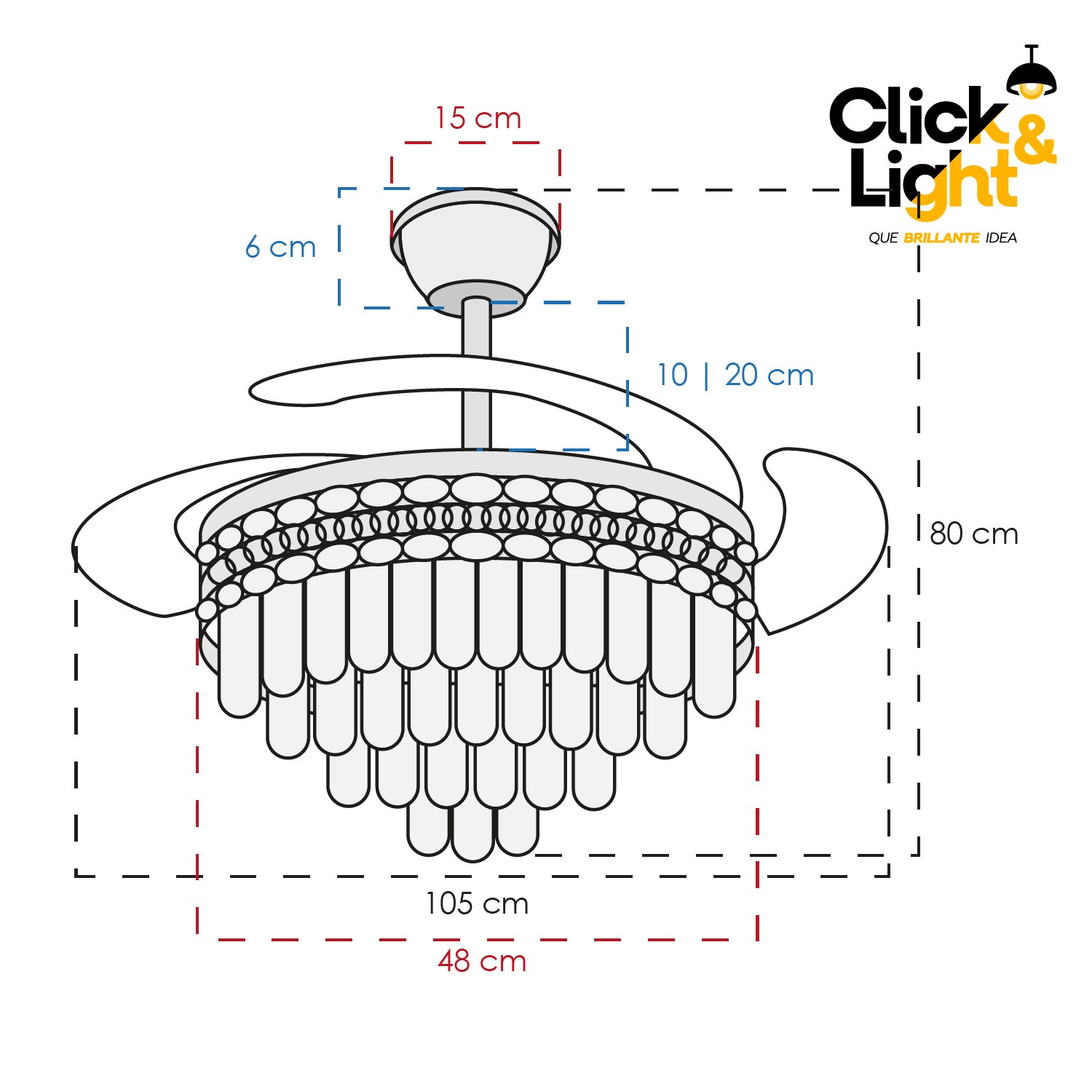 Ventilador Mauro Estilo Clásico