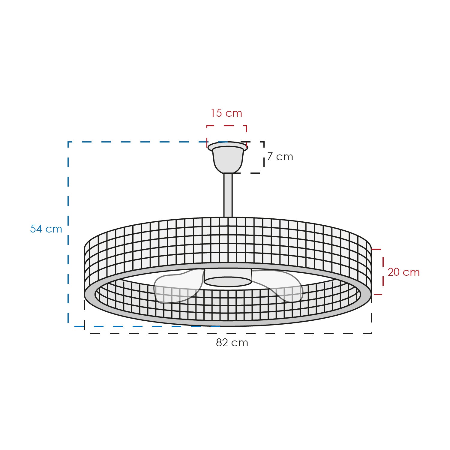Ventilador Estilo Contemporáneo