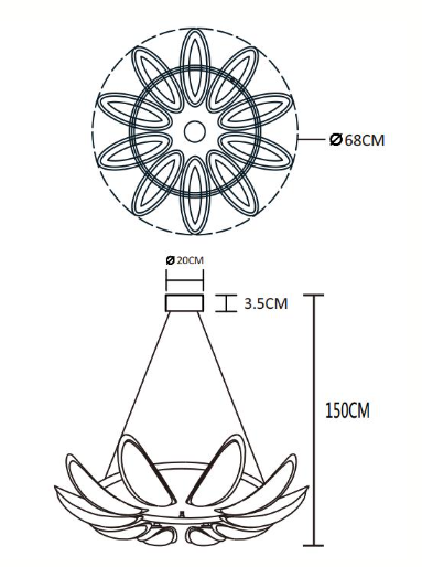 COLGANTE SEVEN MODERNO