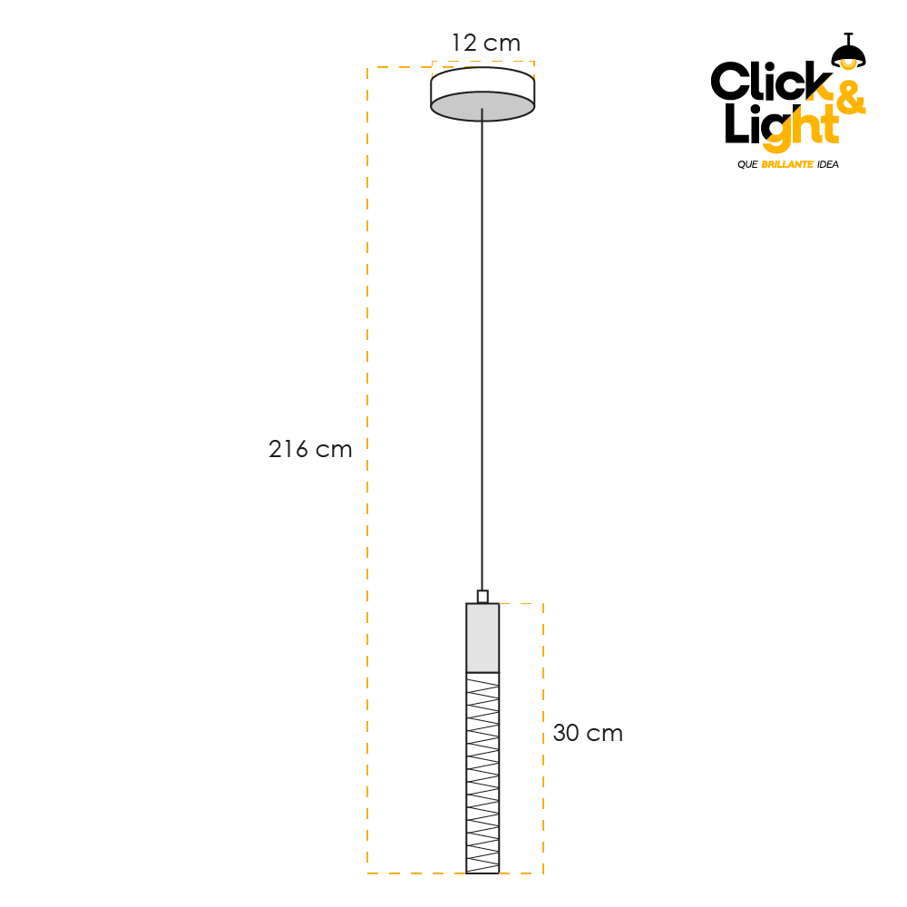 COLGANTE LERON LED MODERNO