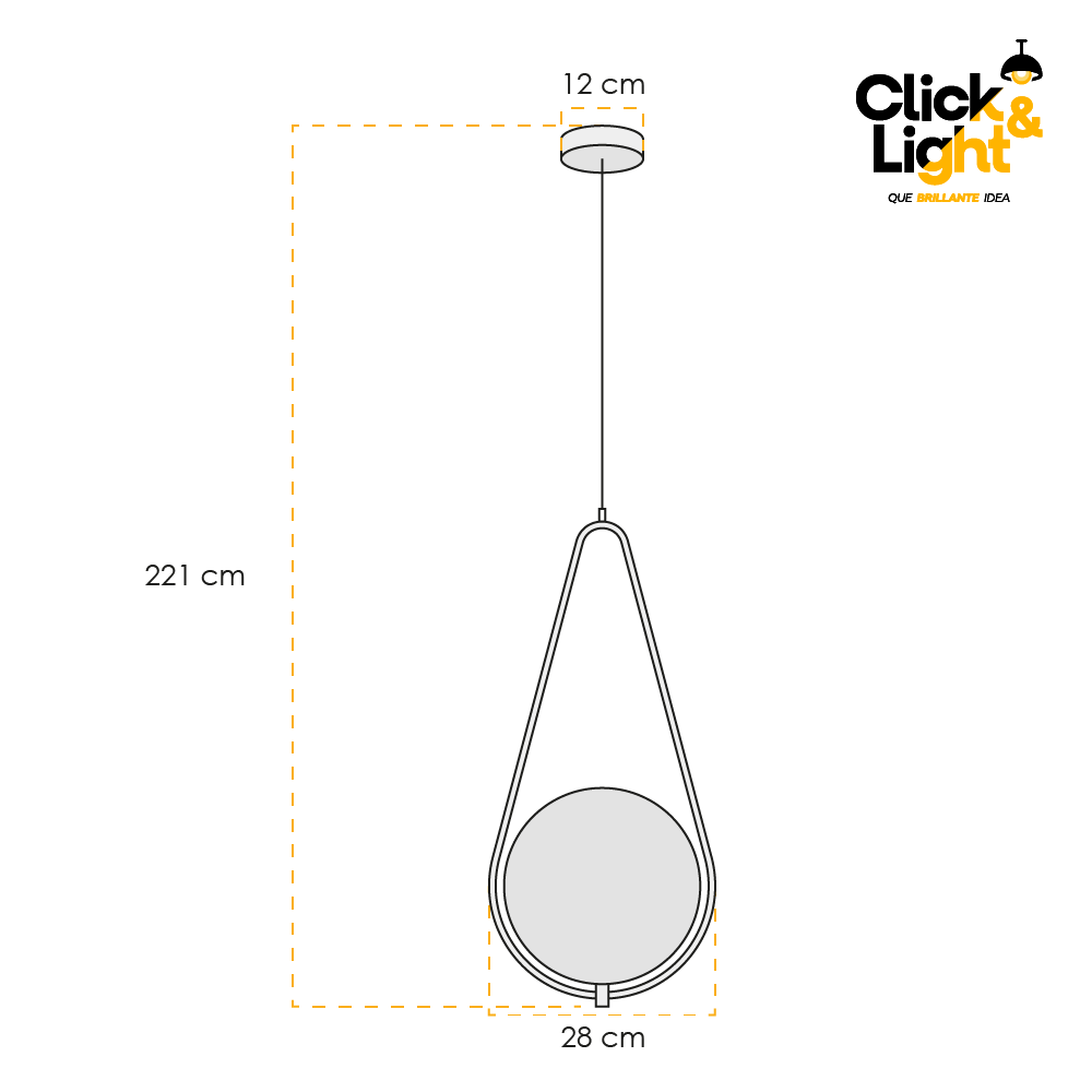 LAMPARA COLGANTE HEFESTO