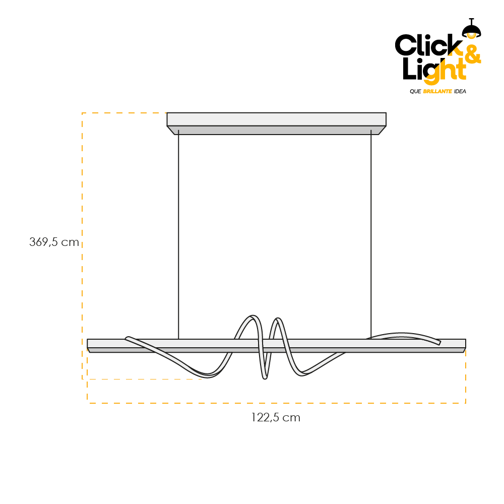 COLGANTE FLINDEX MODERNO LED