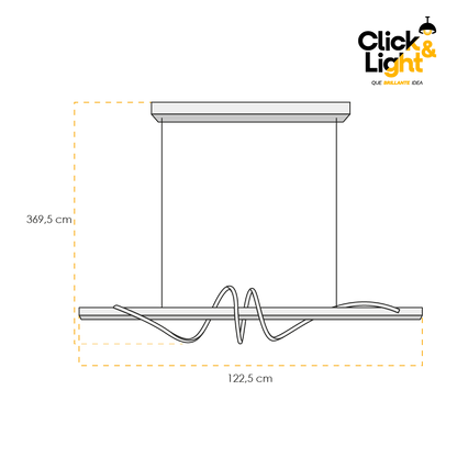 COLGANTE FLINDEX MODERNO LED