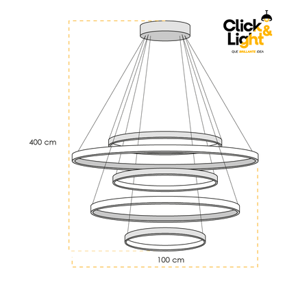 COLGANTE LED ARUBA