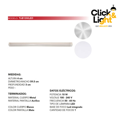 Plafón Alba Estilo Contemporáneo