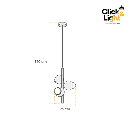 LAMPARA COLGANTE MONTEVIDEO