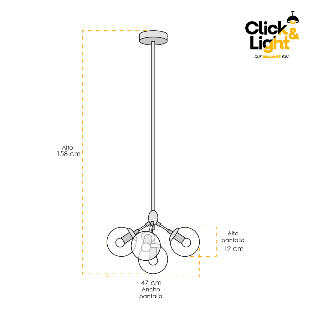 LAMPARA DE TECHO MOZAMBIQUE